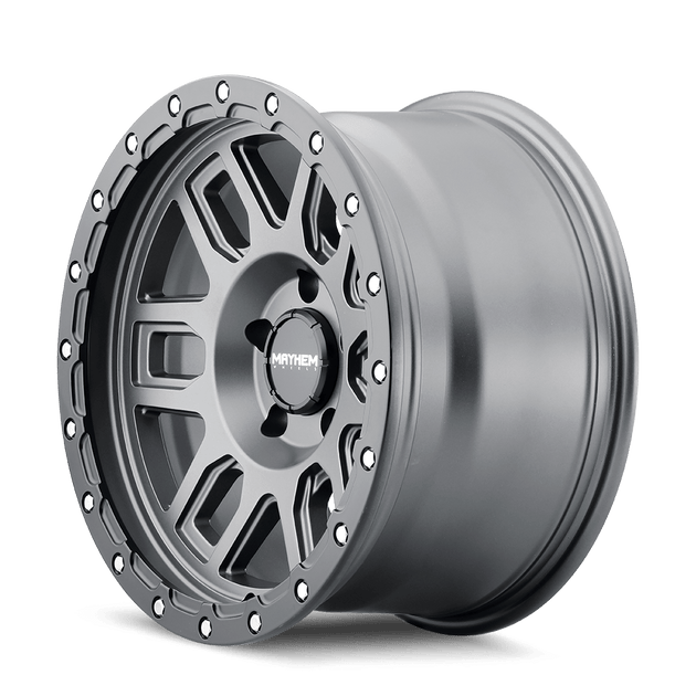 Mayhem Delta 8304 Wheel – Matte Gunmetal w/ Matte Black Lip