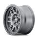 Mayhem Delta 8304 Wheel – Matte Gunmetal w/ Matte Black Lip
