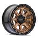 Mayhem Ridgeline 8306BZ Wheel – Gloss Bronze w/ Black Lip