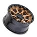 Mayhem Ridgeline 8306BZ Wheel – Gloss Bronze w/ Black Lip