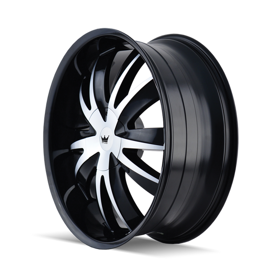 Mazzi Edge 337 Wheel – Gloss Black/Machined Face