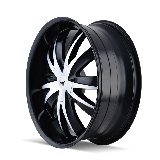 Mazzi Edge 337 Wheel – Gloss Black/Machined Face