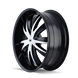 Mazzi Edge 337 Wheel – Gloss Black/Machined Face