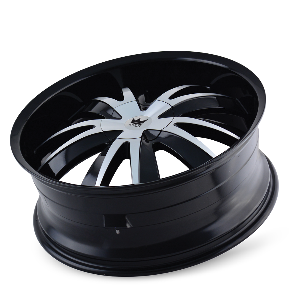 Mazzi Edge 337 Wheel – Gloss Black/Machined Face