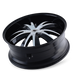 Mazzi Edge 337 Wheel – Gloss Black/Machined Face
