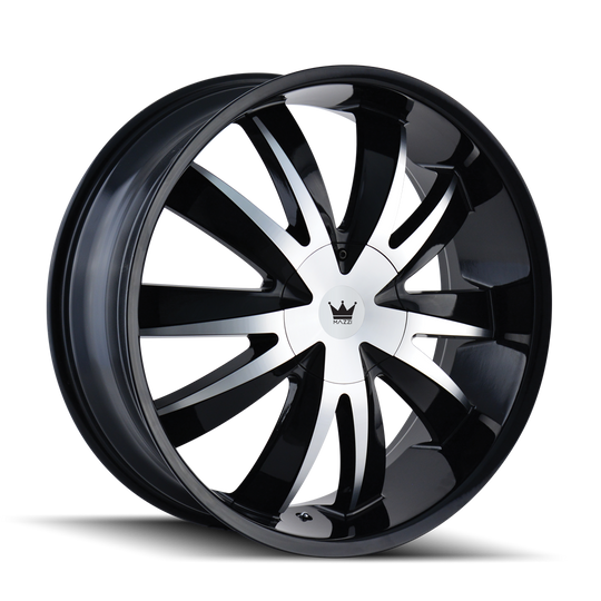 Mazzi Edge 337 Wheel – Gloss Black/Machined Face