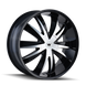 Mazzi Edge 337 Wheel – Gloss Black/Machined Face