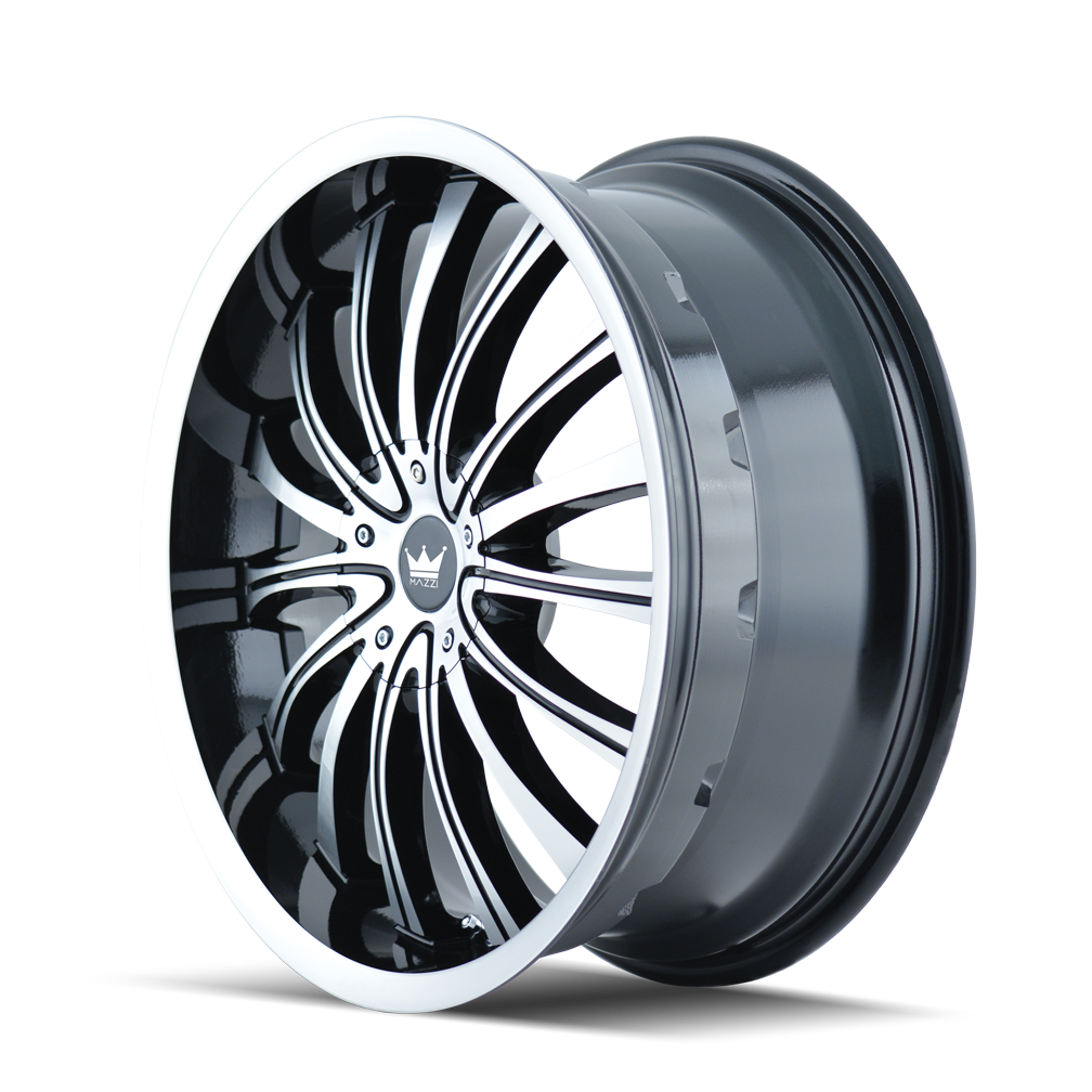 Mazzi Hype 351 Wheel – Gloss Black/Machined Face