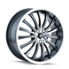 Mazzi Hype 351 Wheel – Gloss Black/Machined Face