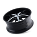 Mazzi Essence 364 Wheel – Black / Machined Face