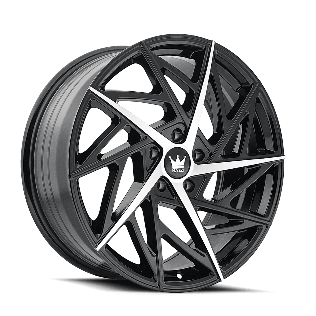 Mazzi Freestyle 377 Wheel – Gloss Black Machined