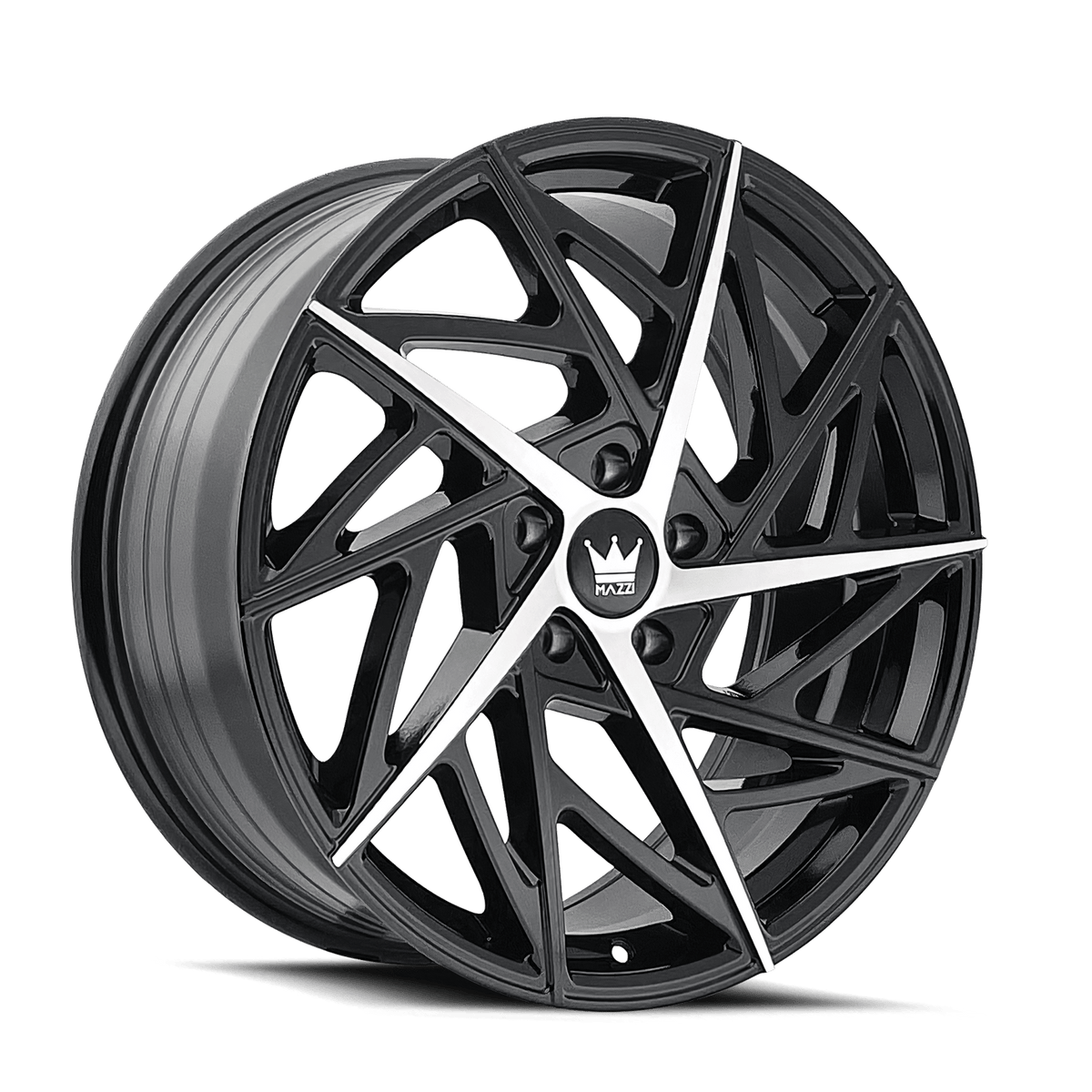 Mazzi Freestyle 377 Wheel – Gloss Black Machined