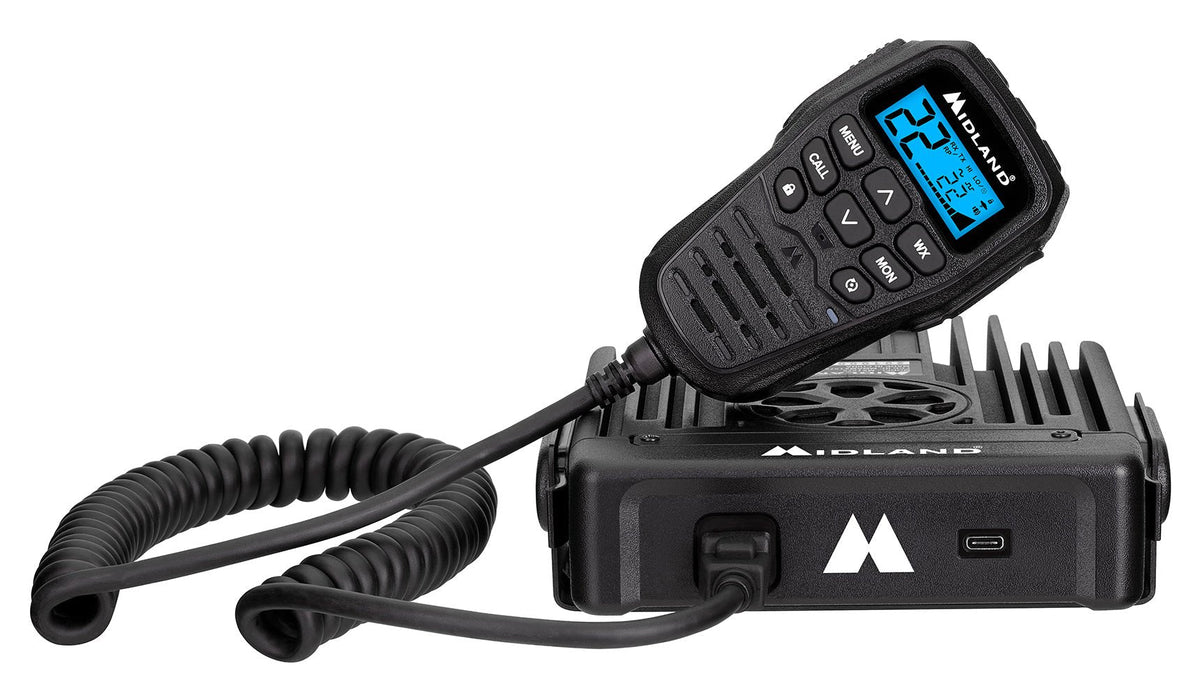 Midland MXT575 MicroMobile 50 Watt GMRS Two-Way Radio with Magnetic Mount Antenna