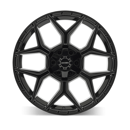 Mayhem Vanquish 8119M Wheel – Gloss Black Milled