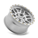 Mayhem Delta 8304 Wheel – Machined With Silver Window