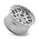 Mayhem Delta 8304 Wheel – Machined With Silver Window
