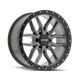 Mayhem Vector 8310 Wheel – Matte Gunmetal w/ Black Lip