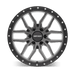 Mayhem Vector 8310 Wheel – Matte Gunmetal w/ Black Lip