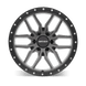 Mayhem Vector 8310 Wheel – Matte Gunmetal w/ Black Lip
