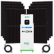 MyGrid 10K Gen 2 solar generator package with eight 440W rigid bifacial panels