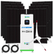 MyGrid 10K Gen 2 with eight 440W solar panels and a 350W wind turbine
