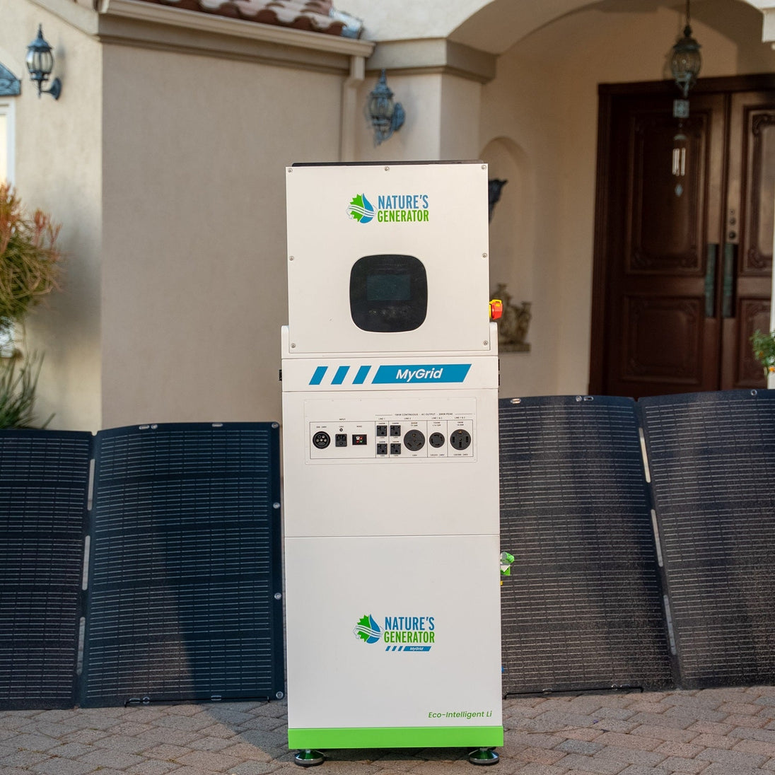 MyGrid 10K Gen 2 installed at a house exterior