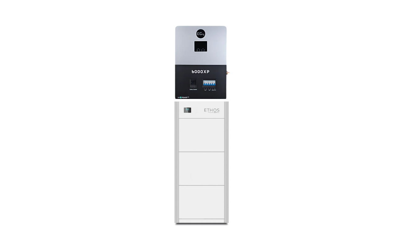 3x ETHOS with EG4 6000XP configuration, 15.36 kWh