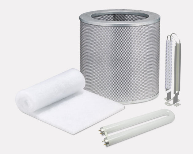 Airpura UV600 filter bundle - carbon filter, UV germicidal lamp and prefilter