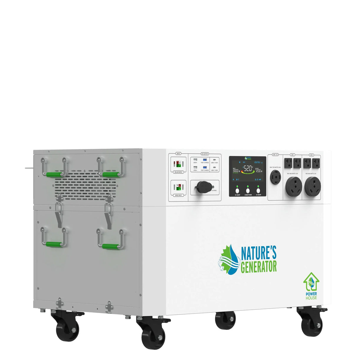 Powerhouse 7200 Gen 2 left side view