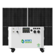 Powerhouse 7200 Gen 2 solar generator package with 440W rigid bifacial panels