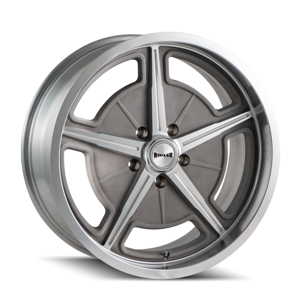 Ridler 605 Wheel – As Cast w/ Machined Spokes & Lip