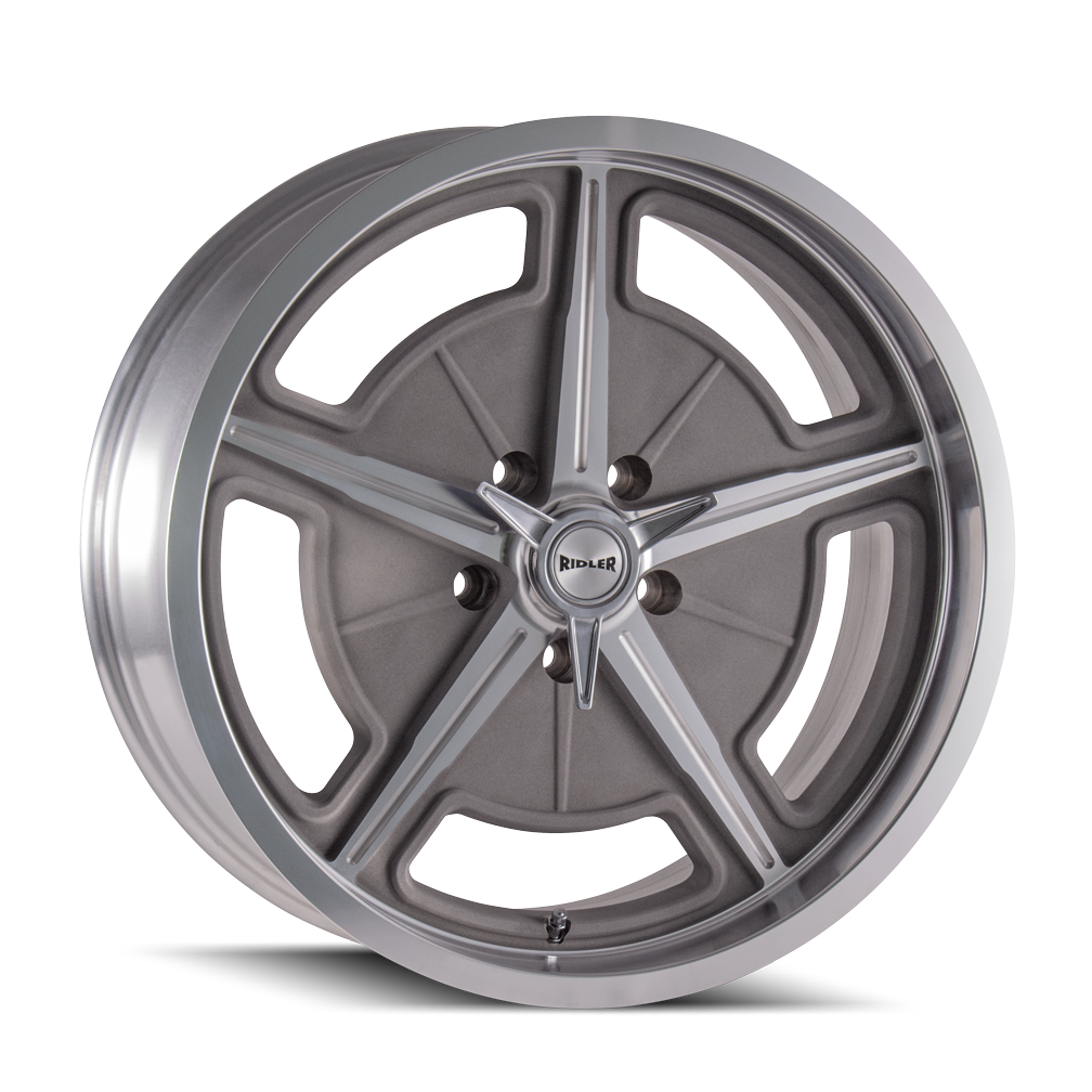 Ridler 605 Wheel – As Cast w/ Machined Spokes & Lip