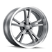 Ridler 606 Wheel – Gloss Grey/Milled w/ Spokes & Diamond Lip