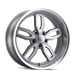 Ridler 608 Wheel – Gloss Grey/Milled with Machined Lip
