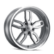 Ridler 608 Wheel – Gloss Grey/Milled with Machined Lip
