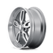 Ridler 608 Wheel – Gloss Grey/Milled with Machined Lip