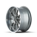Ridler 650 Wheel – Grey / Polished Lip