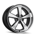 Ridler 652 Wheel – Gloss Black With Diamond Cut Face & Lip