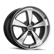 Ridler 652 Wheel – Gloss Black With Diamond Cut Face & Lip