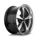 Ridler 652 Wheel – Gloss Black With Diamond Cut Face & Lip
