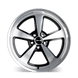 Ridler 652 Wheel – Gloss Black With Diamond Cut Face & Lip