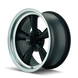 Ridler 675 Wheel – Matte Black / Machined Lip