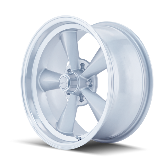 Ridler 675 Wheel – Silver / Machined Lip