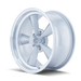 Ridler 675 Wheel – Silver / Machined Lip