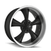 Ridler 695 Wheel – Matte Black / Machined Lip