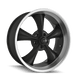 Ridler 695 Wheel – Matte Black / Machined Lip
