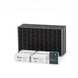 Renogy 1.2kW 12V essential off-grid solar kit with panels and lithium batteries