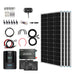 Renogy 400W 12V complete solar kit with two 100Ah self-heating lithium batteries