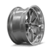Ridler 661 Wheel – Gloss Grey with Diamond Cut Face and Lip