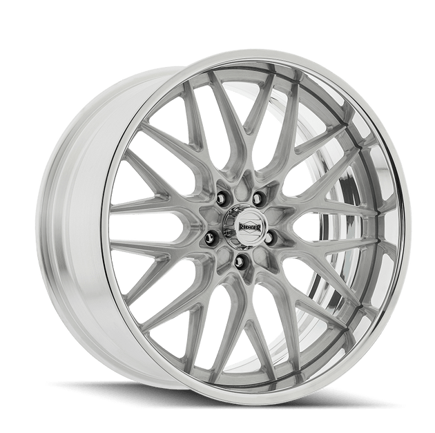 Ridler 661 Wheel – Brushed with Polished Lip